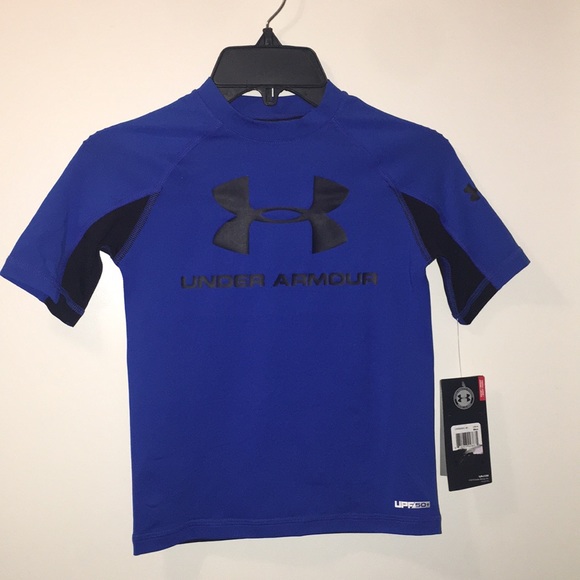 boys under armour rash guard